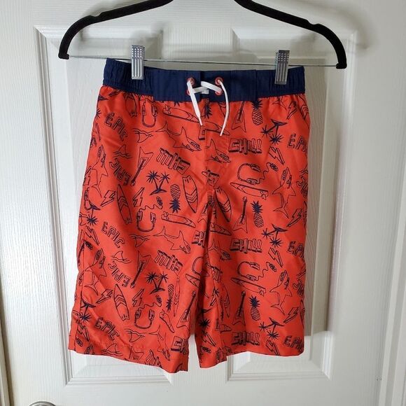 🍁Cute Swim Trunks Size 10-12 Boys - Picture 3 of 6
